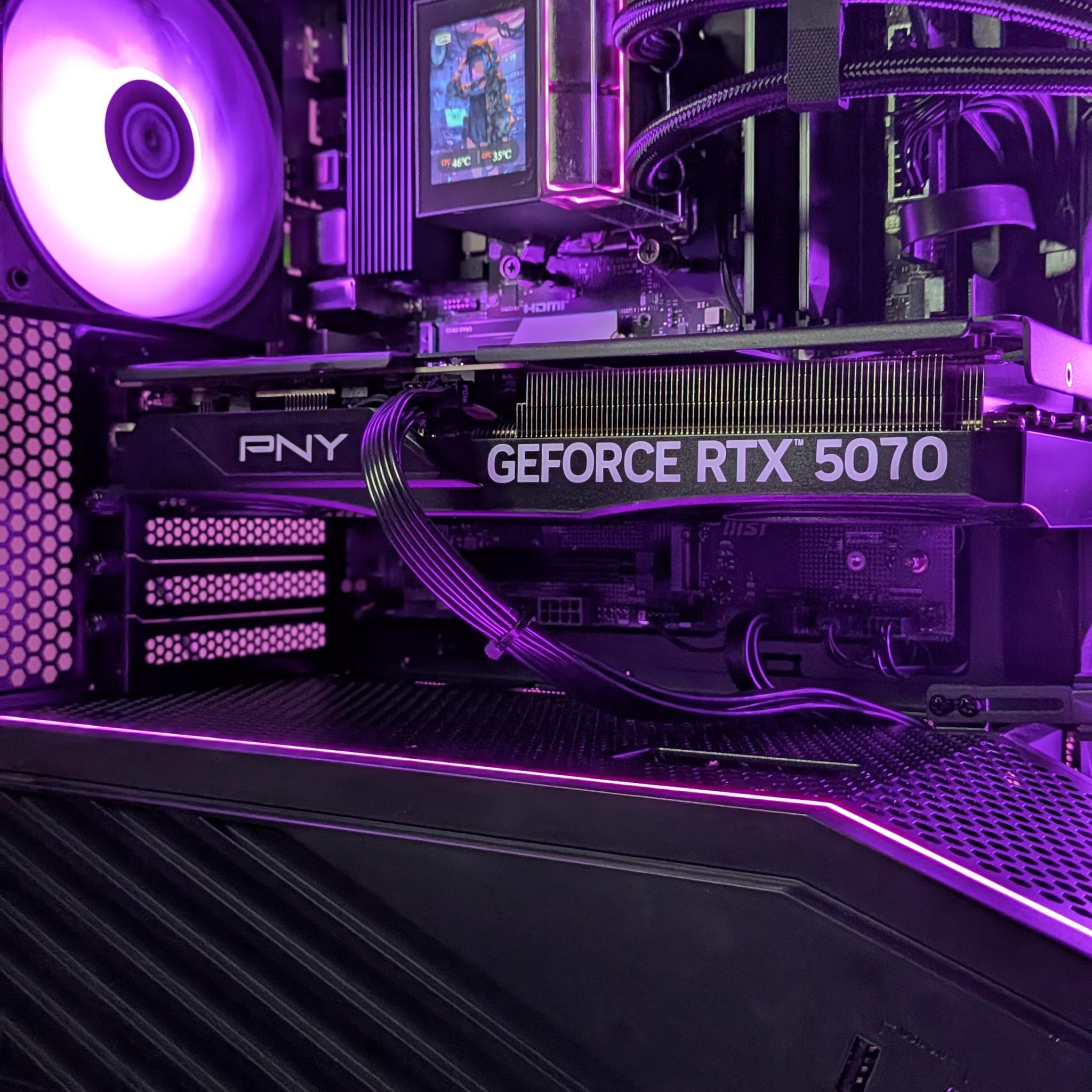 🔥 RTX 5070 GAMING PC | RYZEN 5 7500X3D | 32GB DDR5 | 2TB NVMe | WIFI&BT | WINDOWS 11