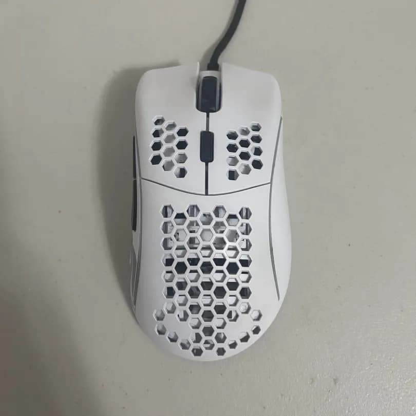 Glorious Model D Wired Gaming Mouse | Matte White | Super Light Right-Handed Mouse