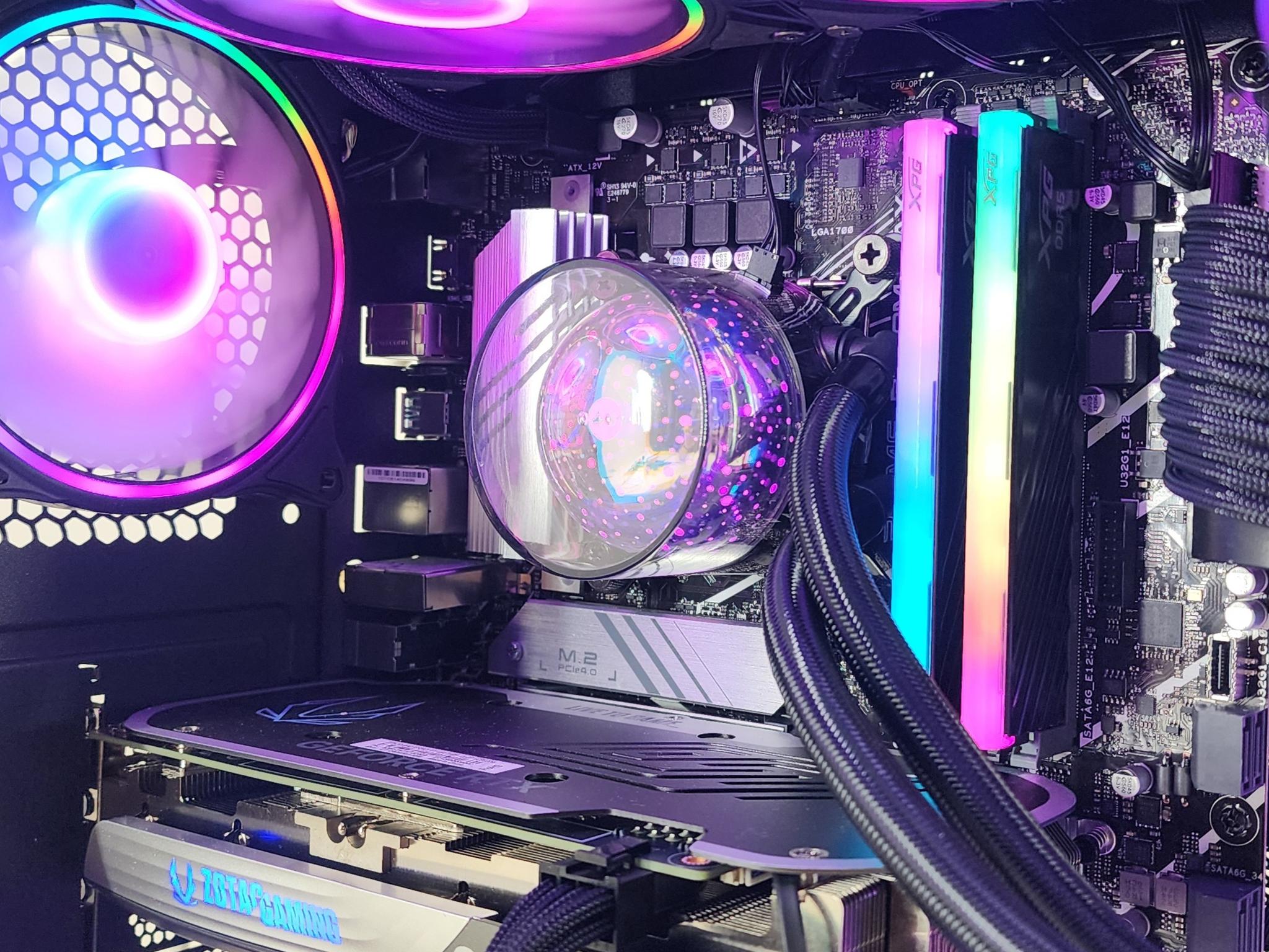 Gaming PC i7-12700KF 32GB RAM 2TB SSD RTX 4060 Ti 16GB Windows 11 Computer