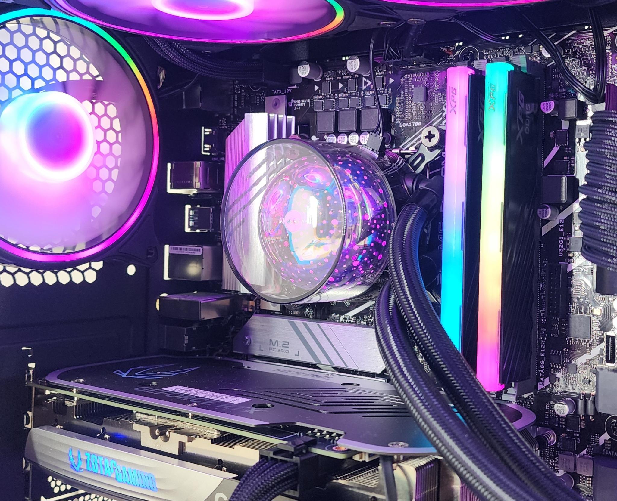 Gaming PC i7-12700KF 32GB RAM 2TB SSD RTX 4060 Ti 16GB Windows 11 Computer