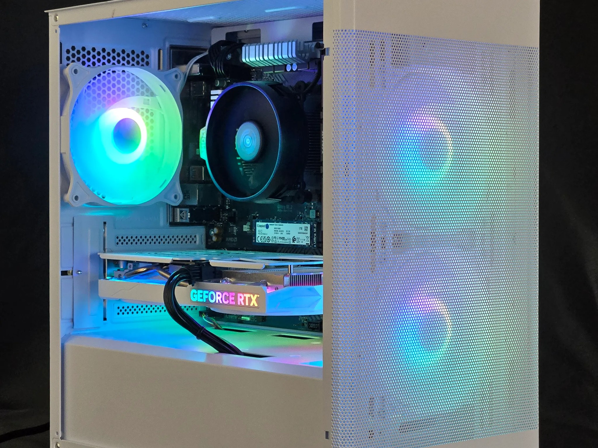 Serpent Plus Gaming PC-Ryzen 5 5500- NVIDIA GeForce RTX 4060- 1TB M.2 SSD- 16gb DDR4 RAM