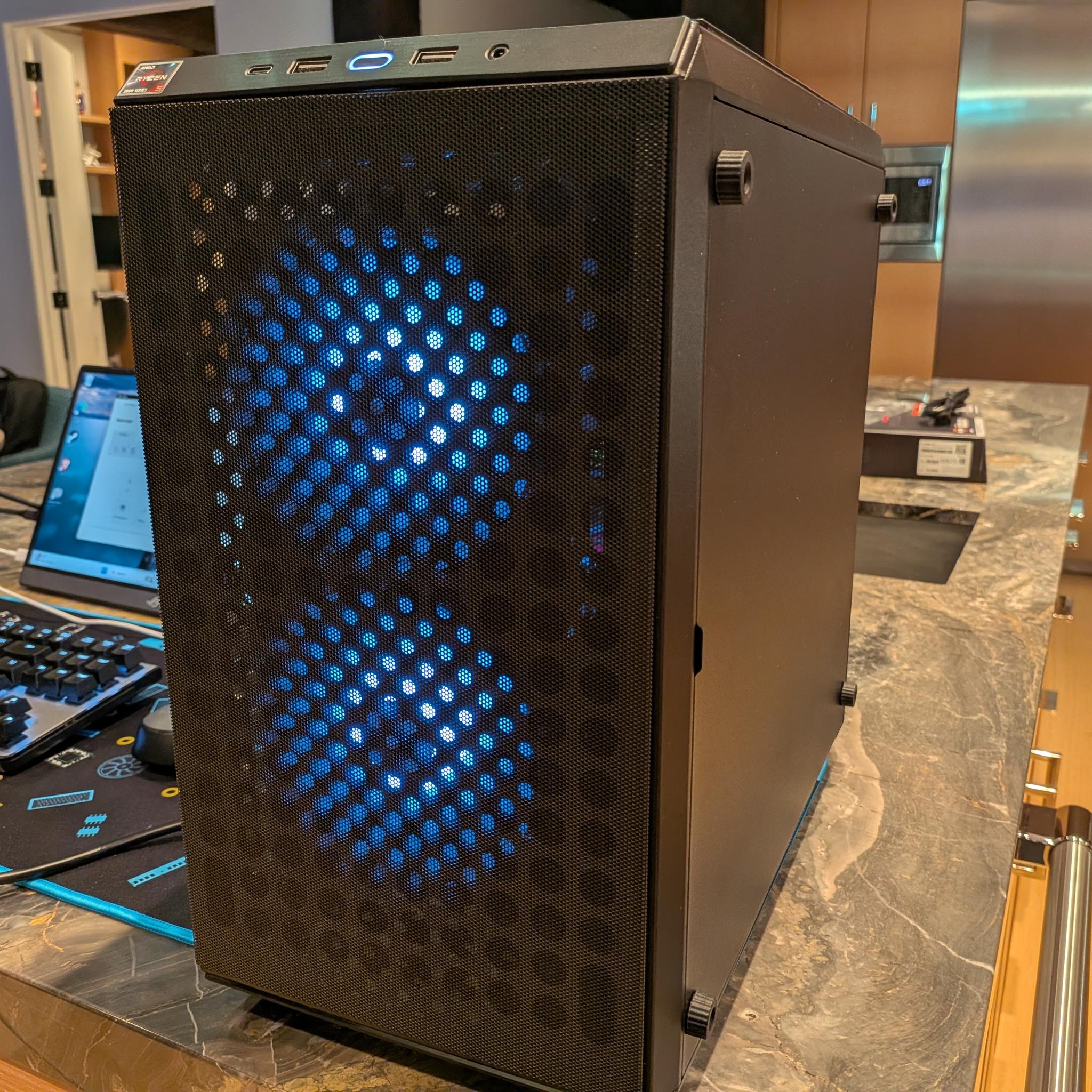 1080p Budget Starter - Intel Arc B580, Ryzen 5 5500, 32 GB DDR4 RAM, 1 TB NVME, RGB