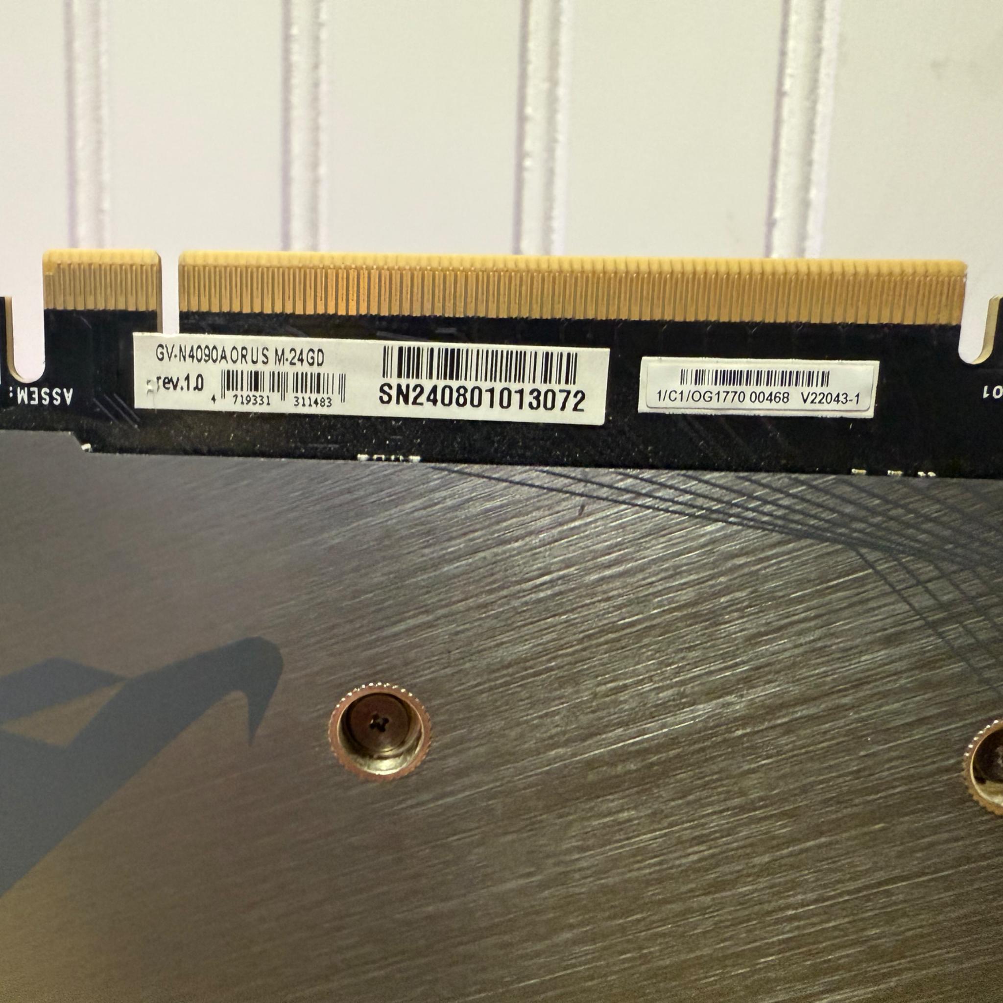 Gigabyte AORUS RTX 4090 ITS time for a change
