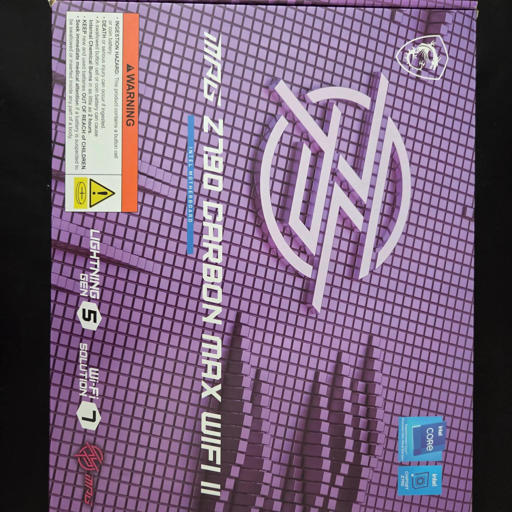 MSI Carbon Wifi 2 Z790 / i9 14900K Combo ( Like New )