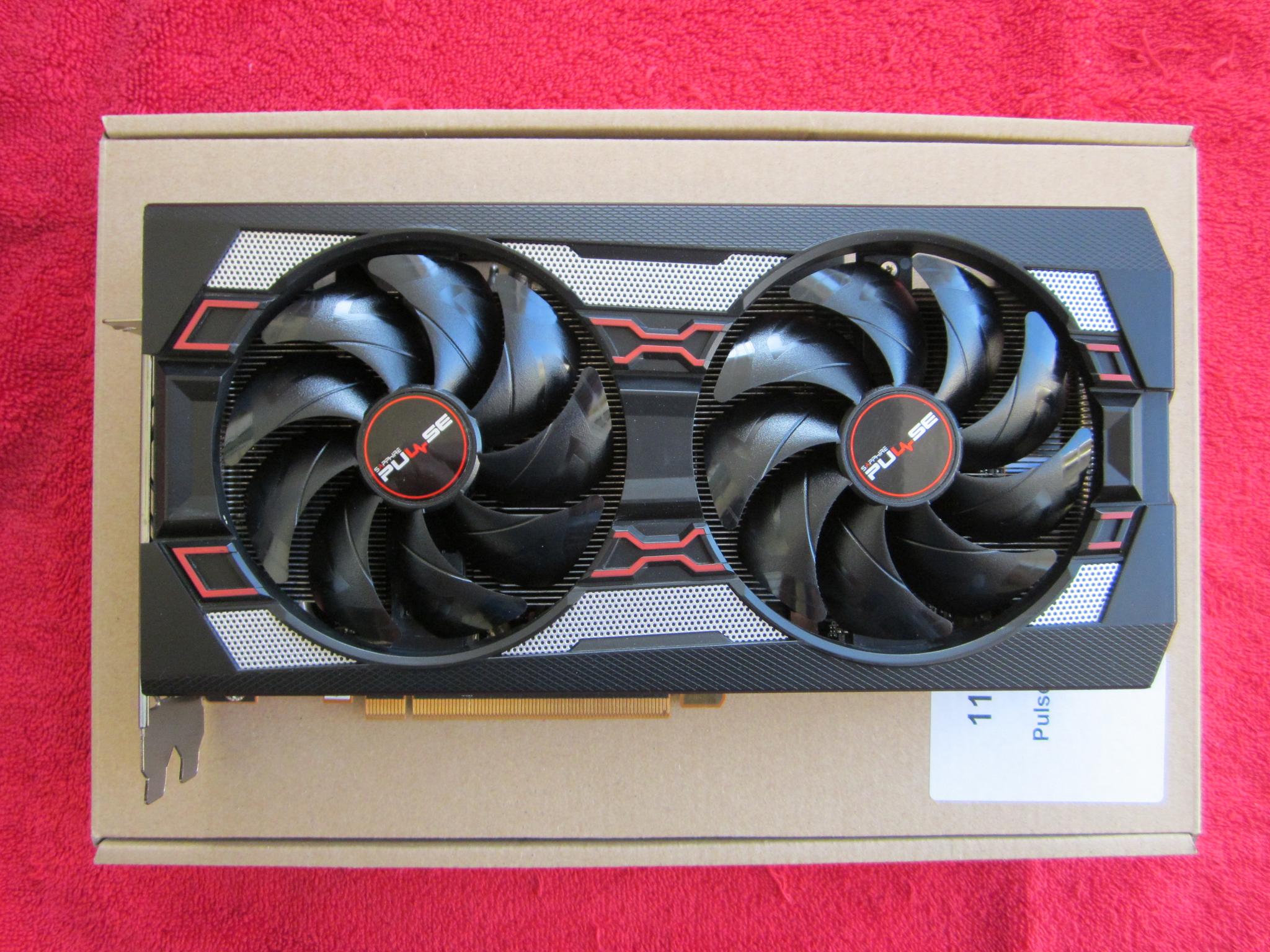 Sapphire Pulse AMD Radeon RX 5700 XT 8GB Refurbished With New Fans