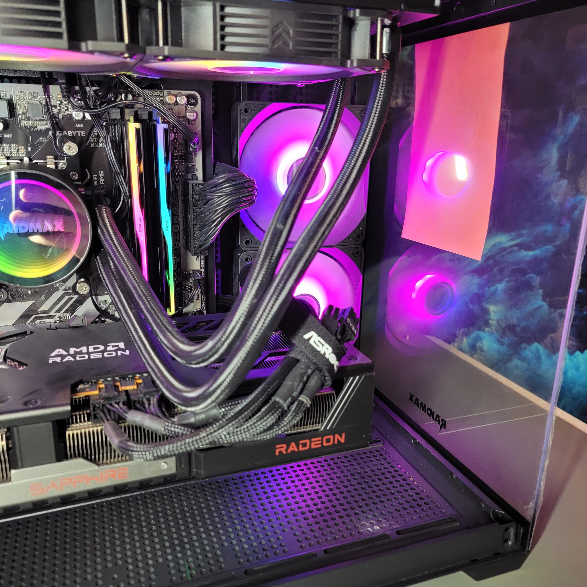 Sapphire RX 9070 XT 16GB + Ryzen 7700x PC Build #39
