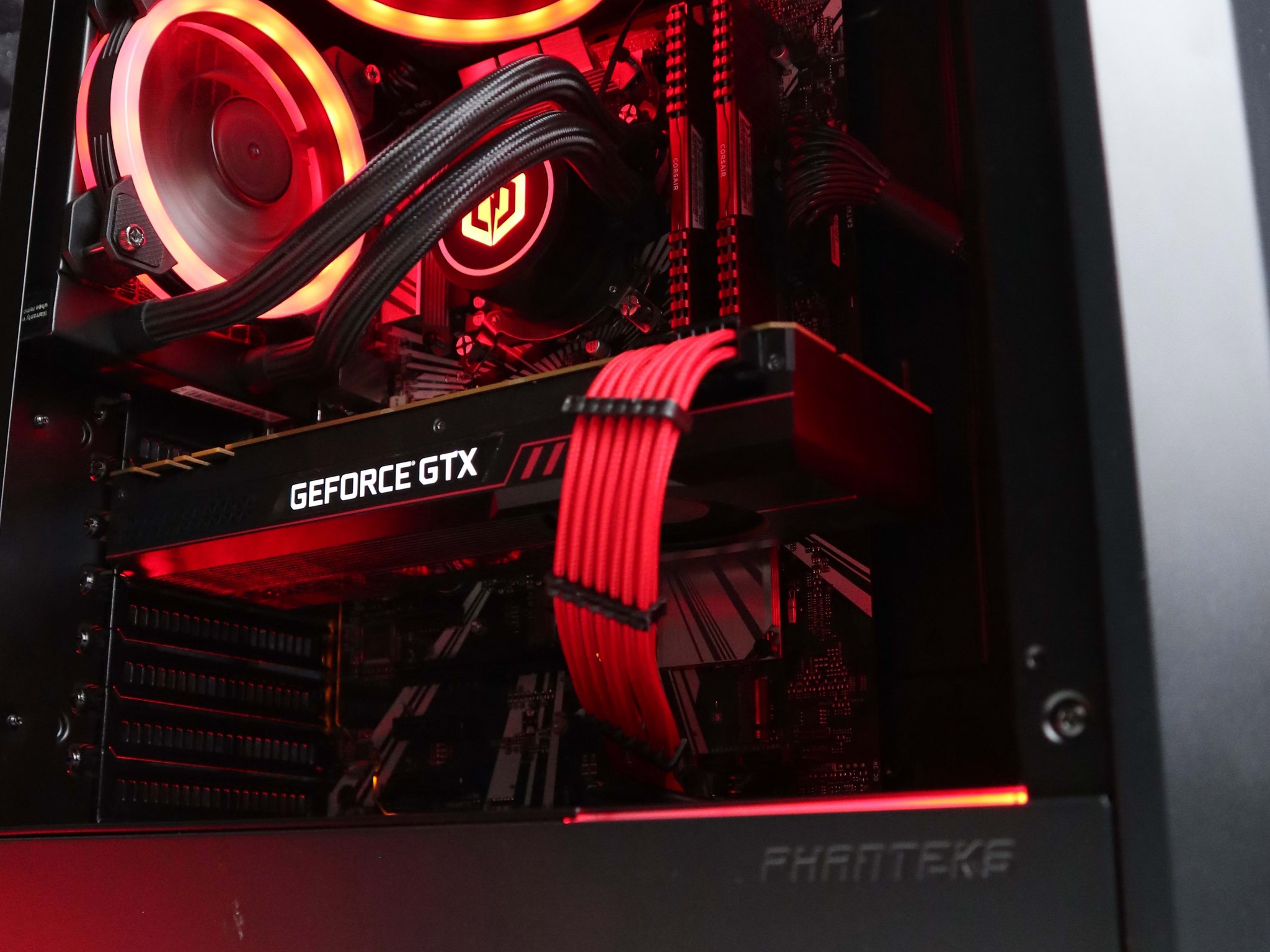 Cherry Bomb | i7 9700K/GTX 1080Ti Gaming PC FREE SHIPPING