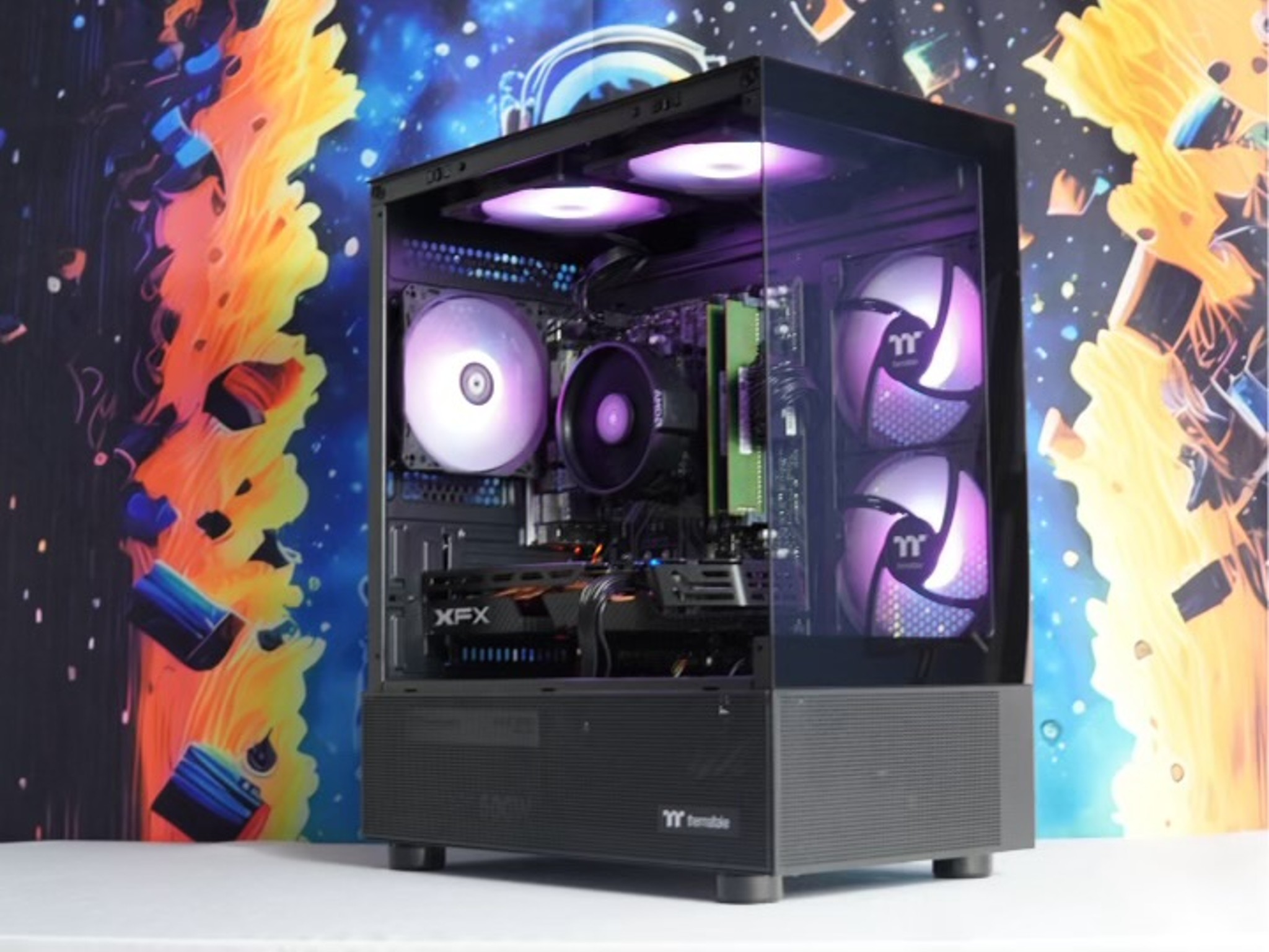Rx 580 8GB Gaming PC | Ryzen 5 2600|16GB Ram|500GB SSD |Wifi| | Jawa