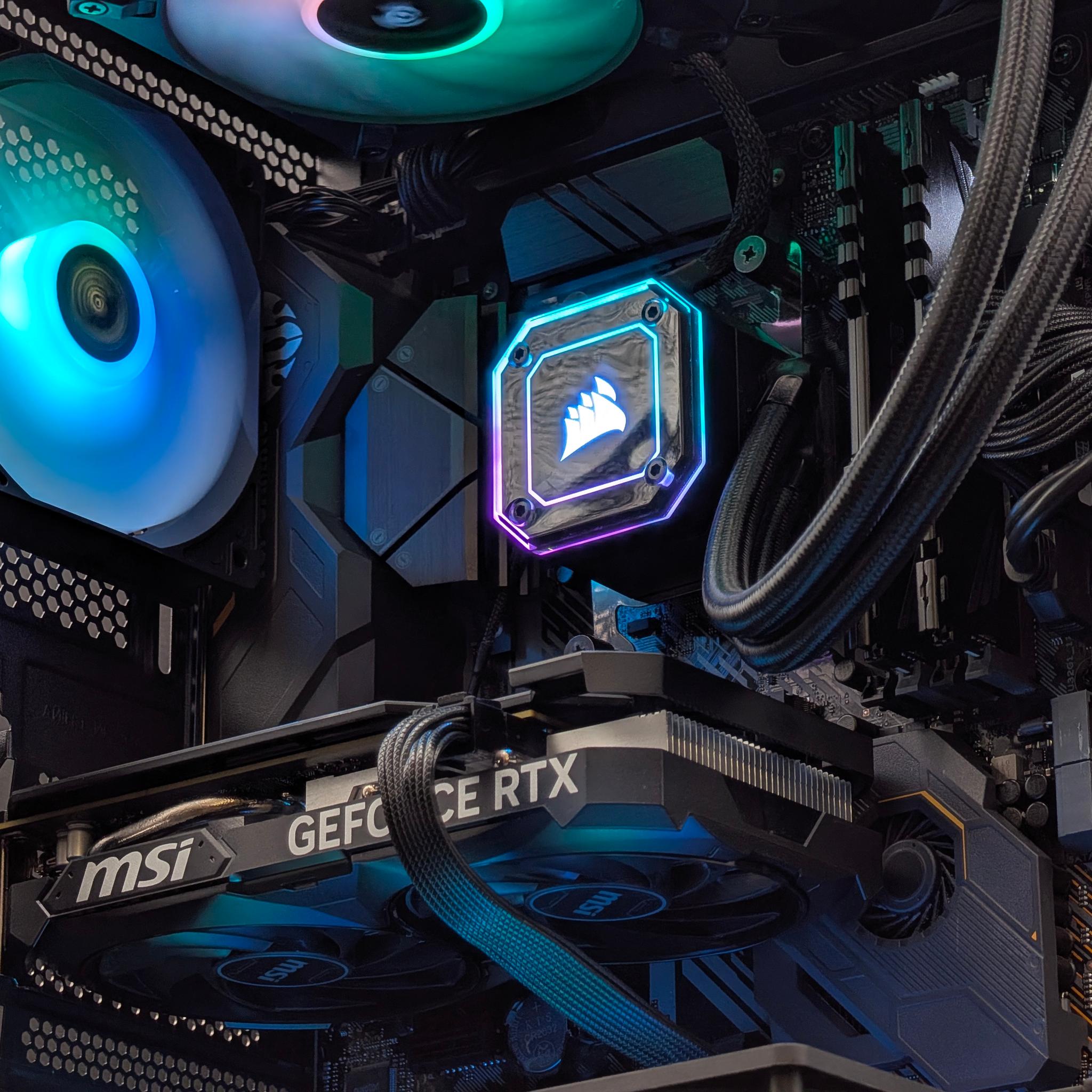 🌈🖤Ryzen 7 3800x | RTX 4060 | 32GB DDR4 | Gaming PC🖤🌈