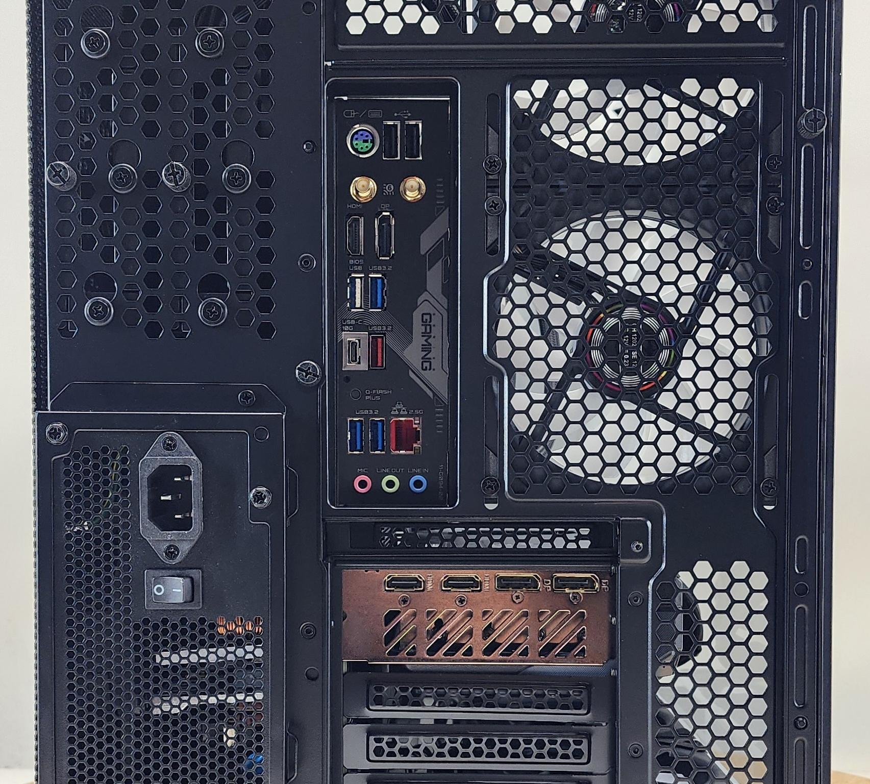 Gaming PC Ryzen 7 9700X 32GB RAM 2TB SSD RX 9070 XT 16GB Windows 11 Computer