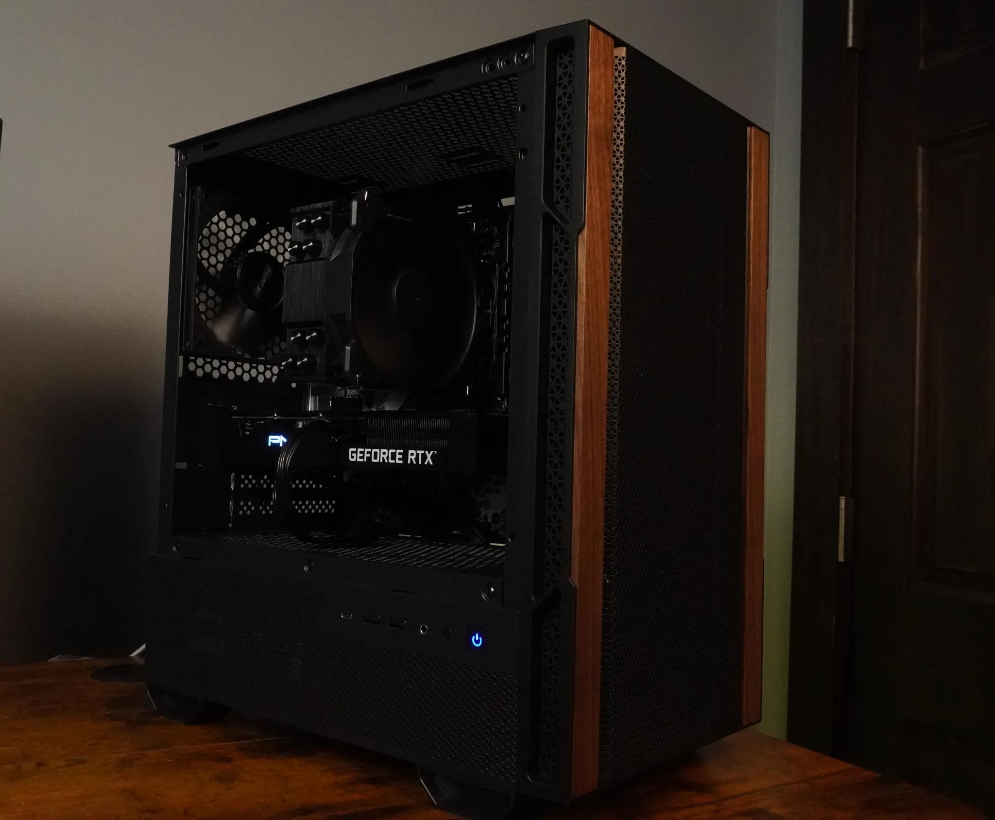 🖤 STEALTH 🖤 1440p/1080p GAMING MACHINE 💚RTX 3060ti 🧡 Ryzen 5 5600 | 32GB | WIFI