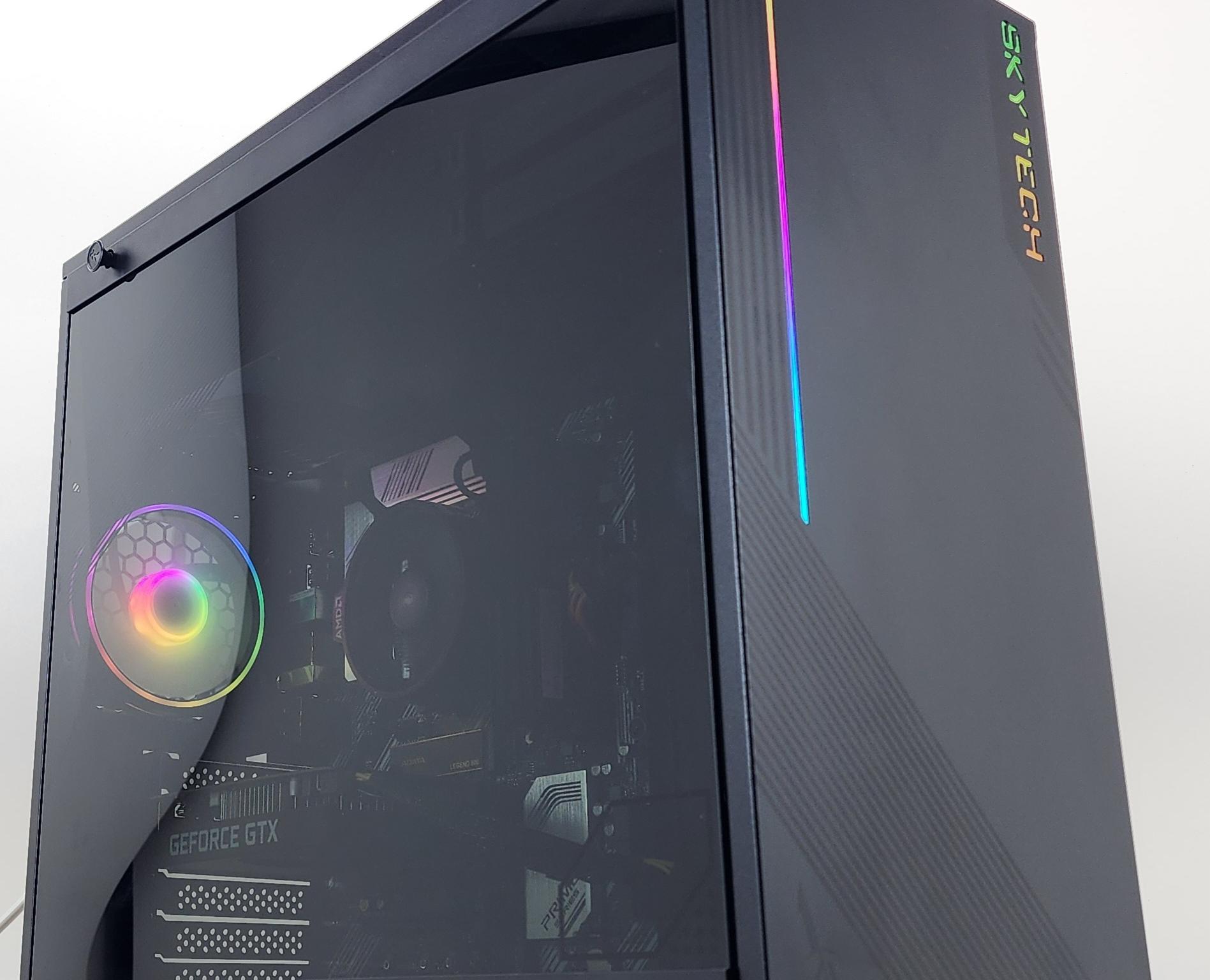 Gaming PC Ryzen 7 4700GE 32GB RAM 1TB SSD GTX 1650 SUPER 4GB Windows 11 Computer