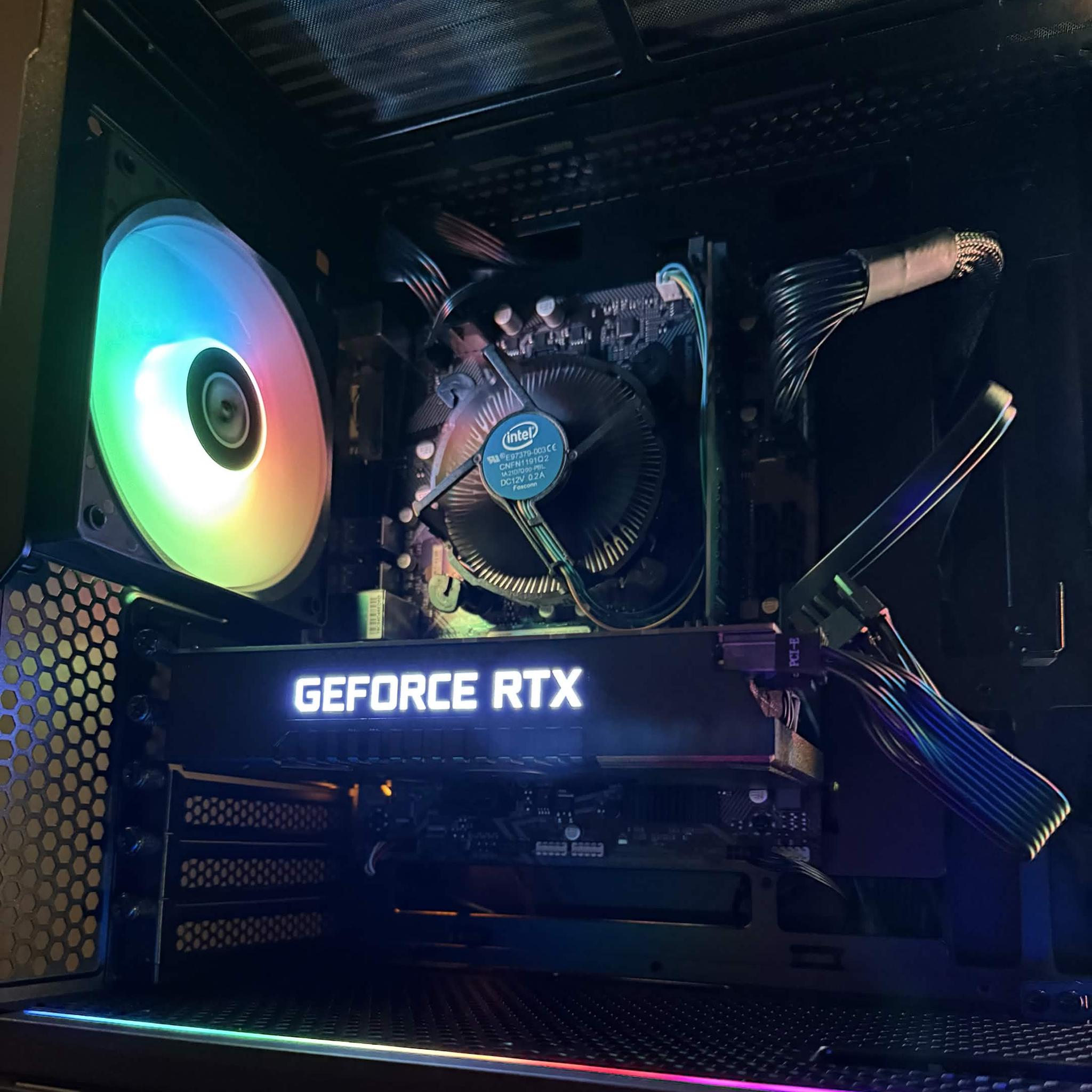 RTX 2060 Custom Gaming PC - Core i3-10100F, 16GB RAM, 512GB NVMe SSD