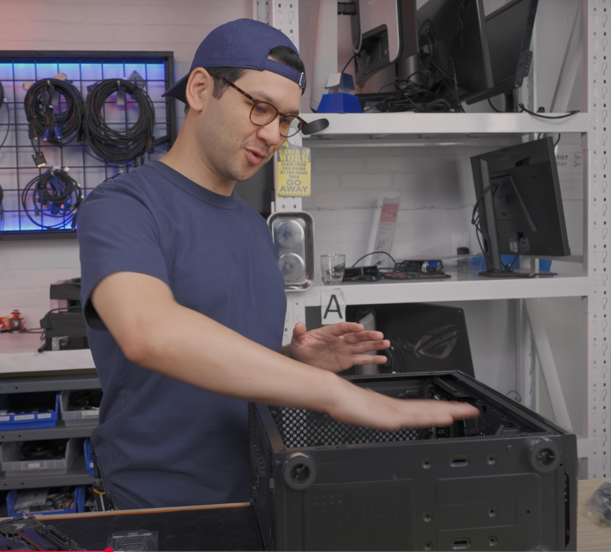 Macho Nacho Productions | LTT PC Challenge Build – Ryzen 9 7900 + RX 9060 XT