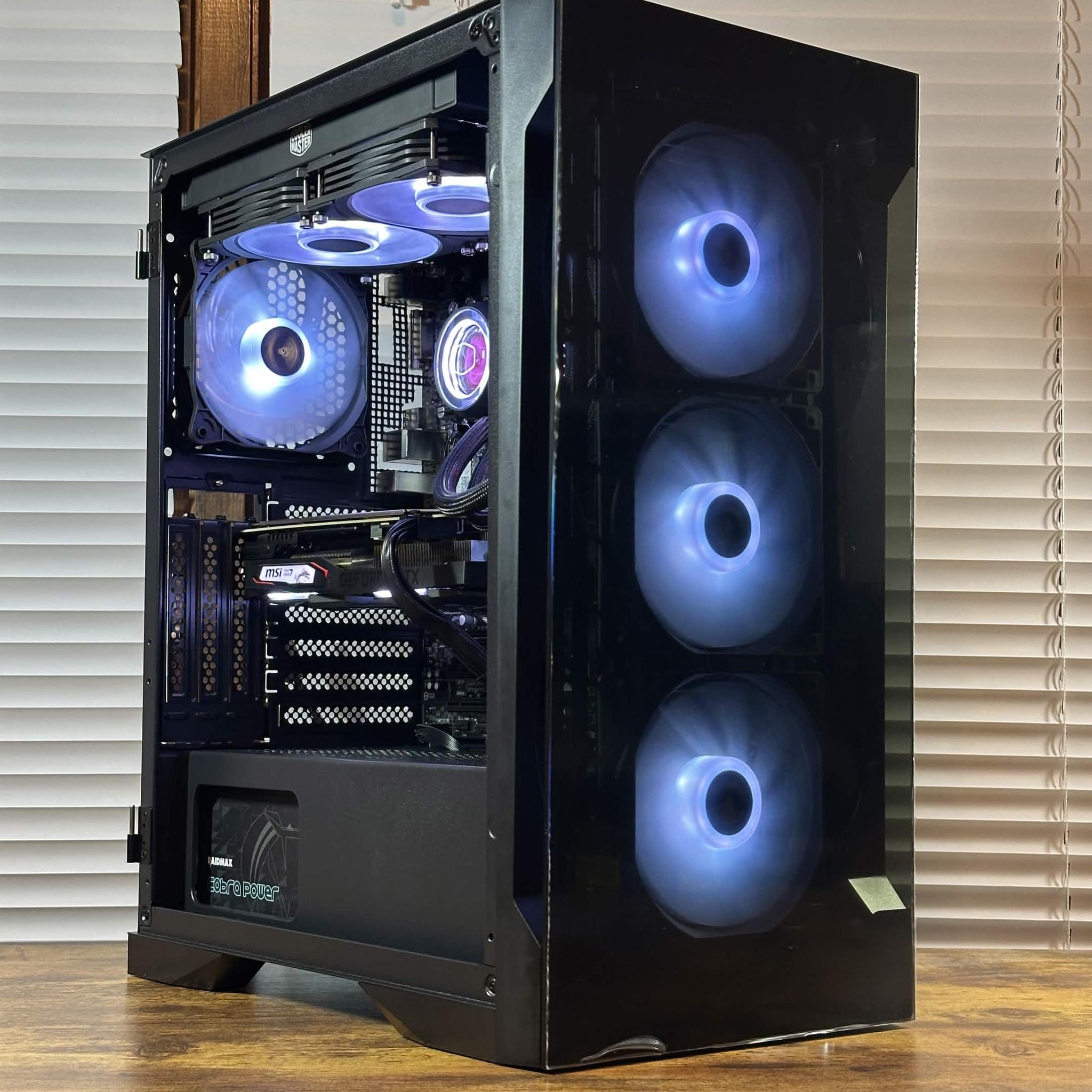 RTX 2060 6GB | Intel i7 8700K | 16GB DDR4 | 512GB NVME | Win11 | WIFI | 1080P/1440P Gaming PC