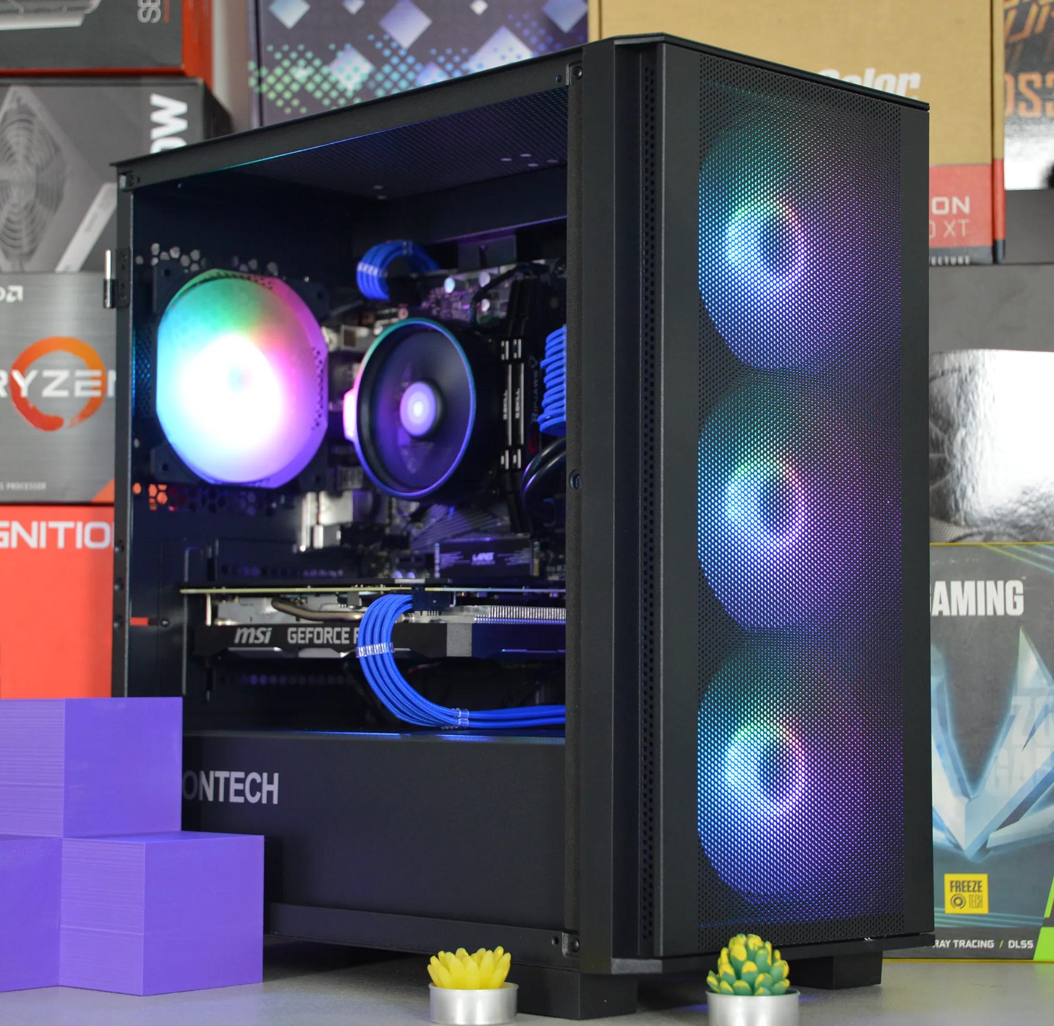 🔵⚫️| RTX 2060 6GB | RYZEN 5 5500 | 16GB GSKILL RAM | 1TB NVME SSD | Midnight Azure |