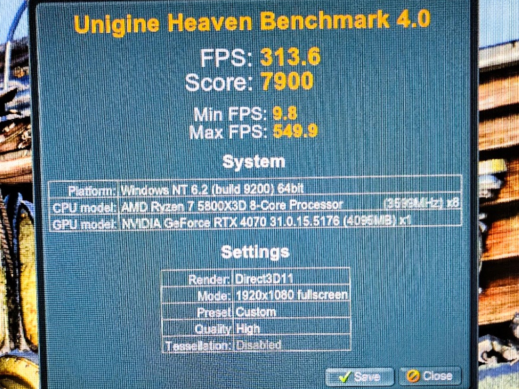 "ROG" Custom Gaming PC - 5800X3D/RTX 4070 - READ DESCRIPTION!!!