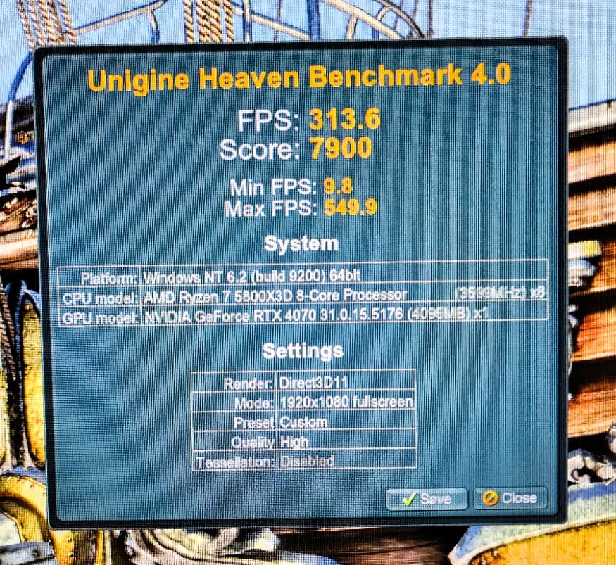 "ROG" Custom Gaming PC - 5800X3D/RTX 4070 - READ DESCRIPTION!!!