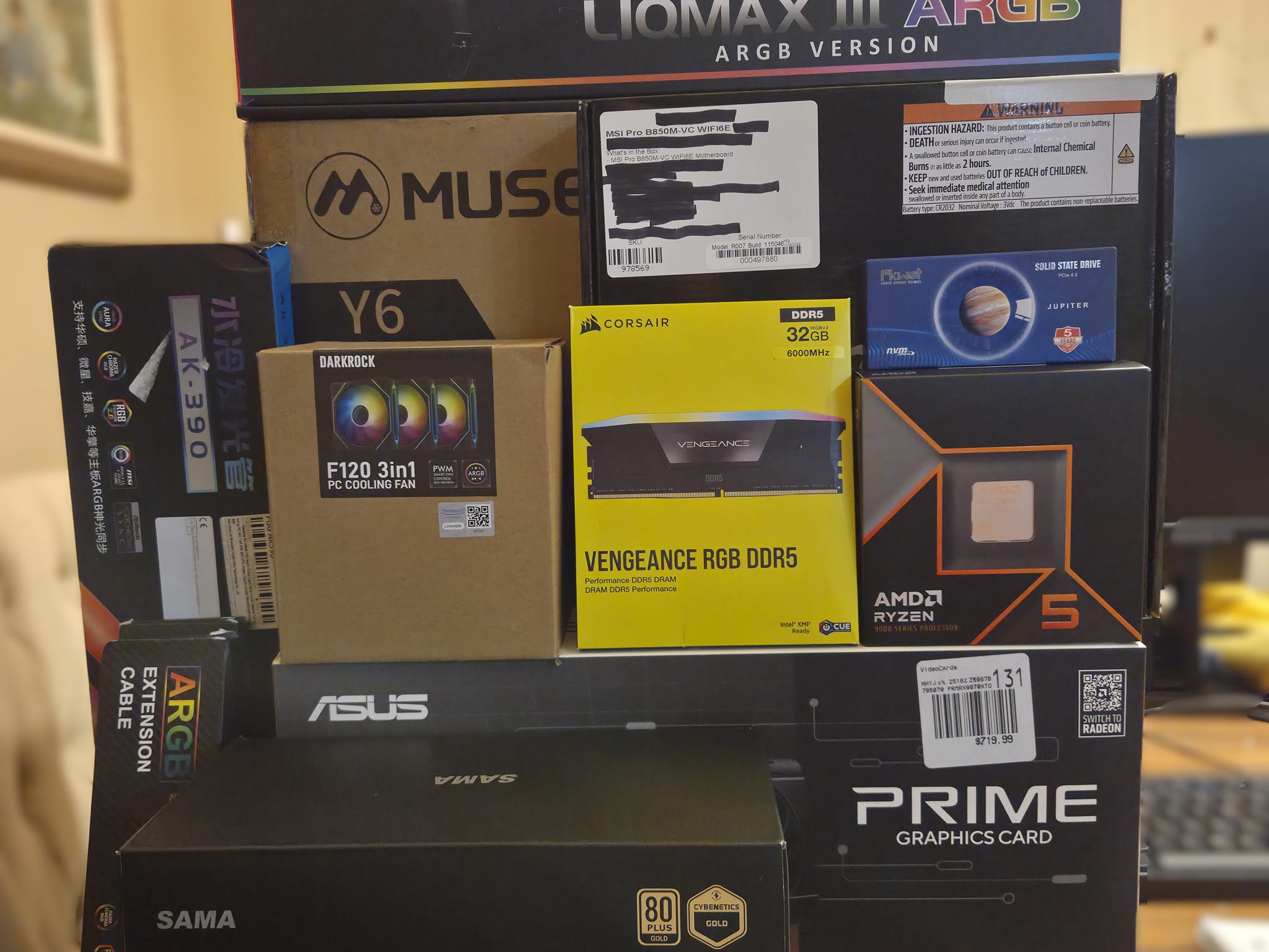The Onslaught! 💀 – Ryzen 5 9600X • RX 9070 XT • 32GB DDR5 6000 • Extreme 1440p Gaming PC!