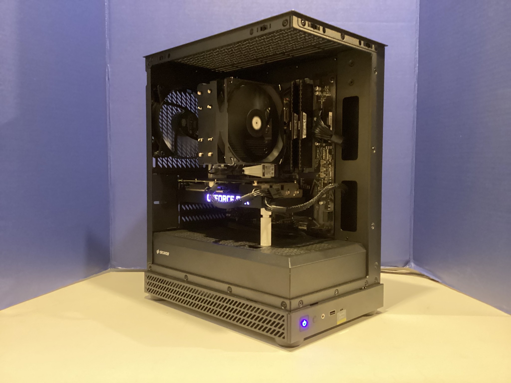 🌑 Blackout | Ryzen 5 5500 | RTX 3060 TI | 16Gb DDR4 | 512GB M.2 SSD 🌑