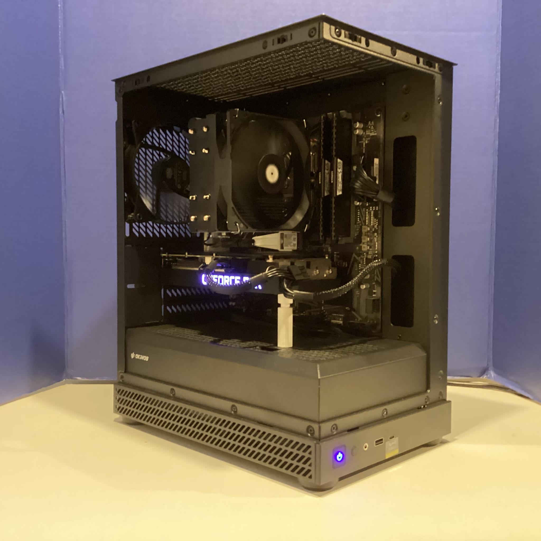 🌑 Blackout | Ryzen 5 5500 | RTX 3060 TI | 16Gb DDR4 | 512GB M.2 SSD 🌑