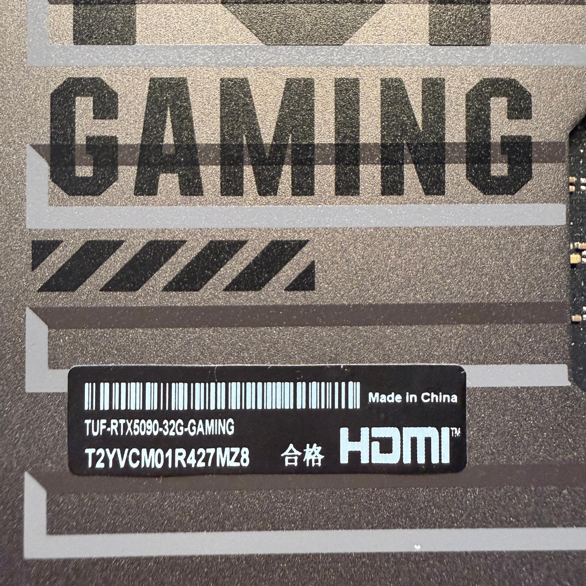 ASUS RTX 5090 TUF