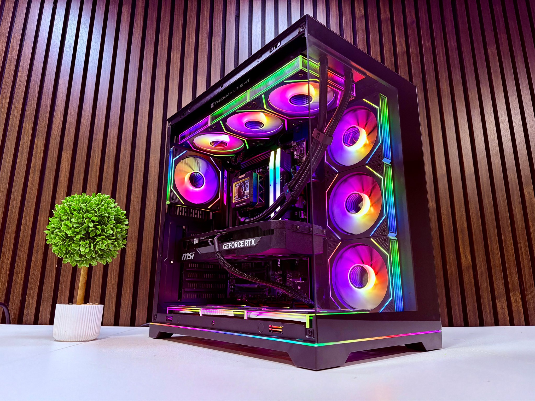 RTX 5080| Ryzen 9850X3D | 32GB DDR5 | 2TB M.2 | 1000W Gold PSU | LCD AIO | Windows 11 Pro