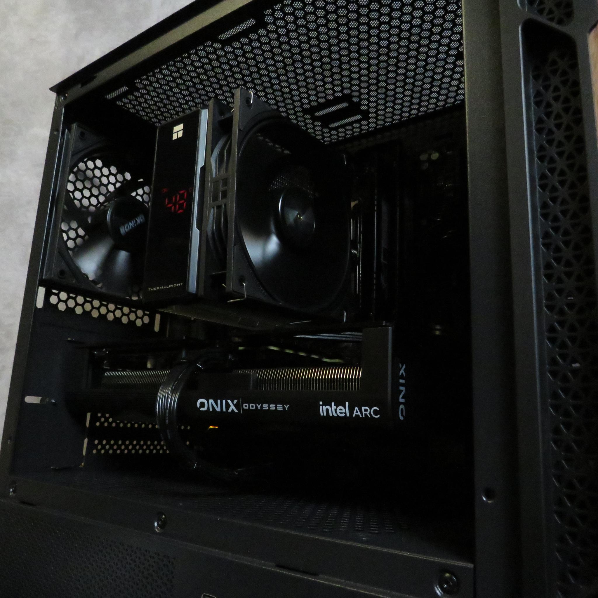 ARC 1440P Gamer! Ryzen 7 5700 + Intel Arc B580 + 16 GB DDR4 + 1 TB SSD