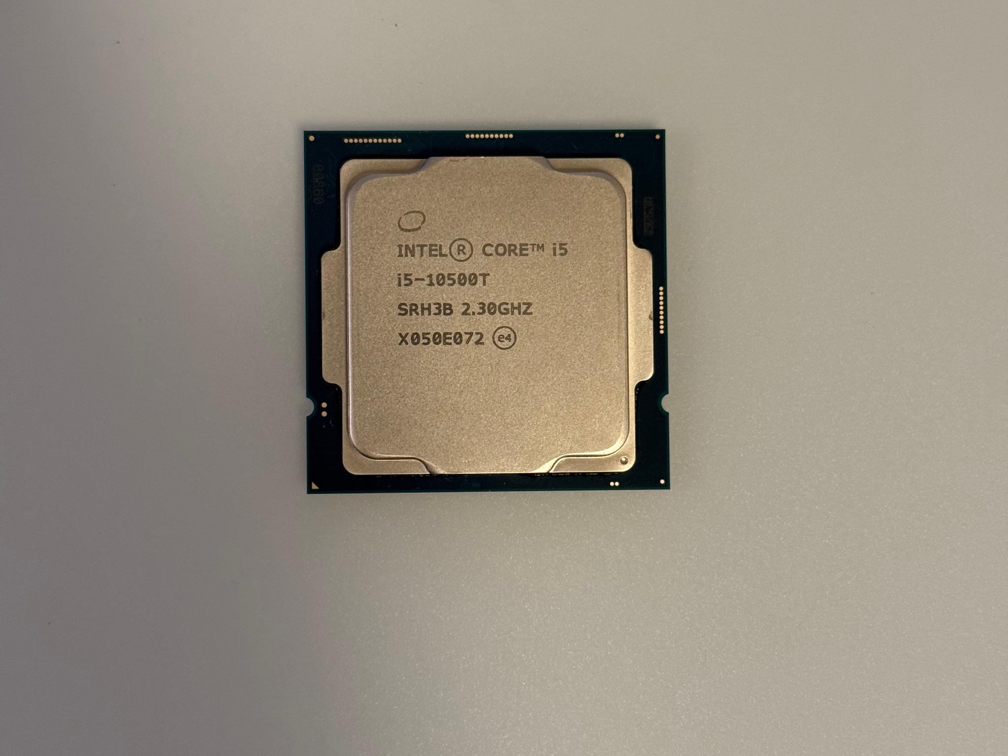 Intel i5-10500T! LGA 1200 6 cores!