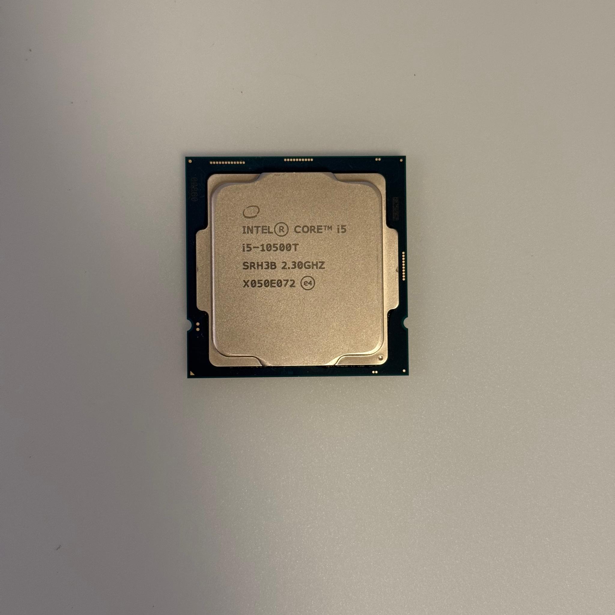 Intel i5-10500T! LGA 1200 6 cores!