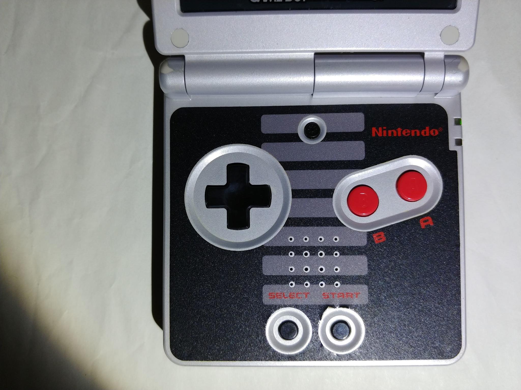 GameBoy Advanced SP Classic NES AGS-001 + Games/Accessories