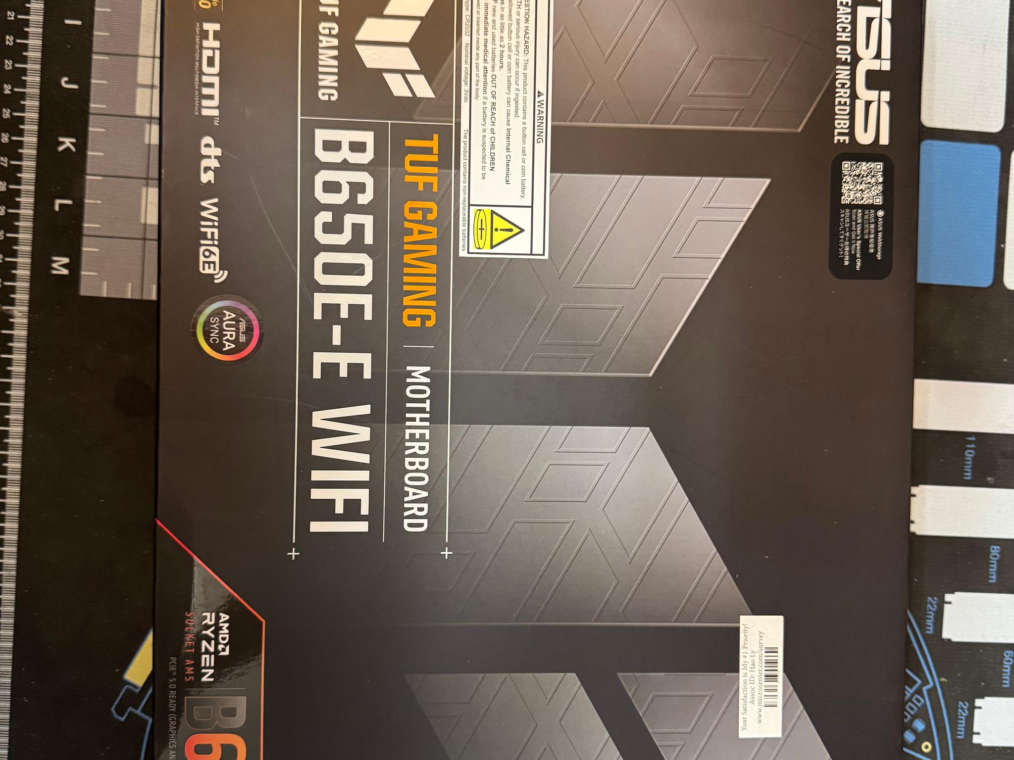 BNIB ASUS B650E-E TUF Wifi