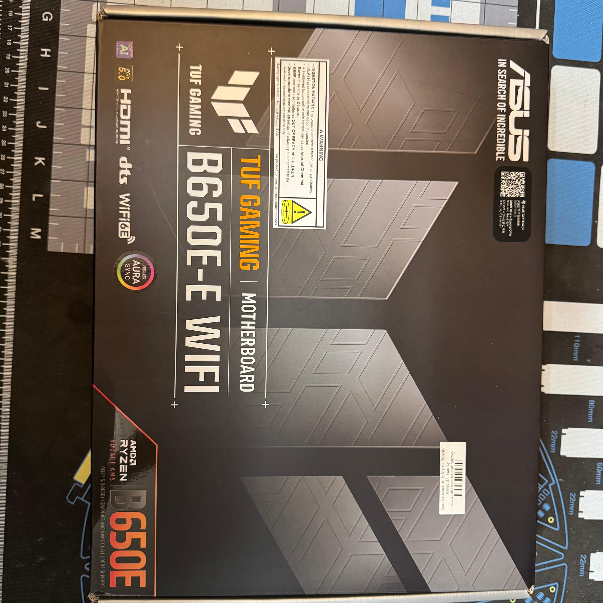 BNIB ASUS B650E-E TUF Wifi