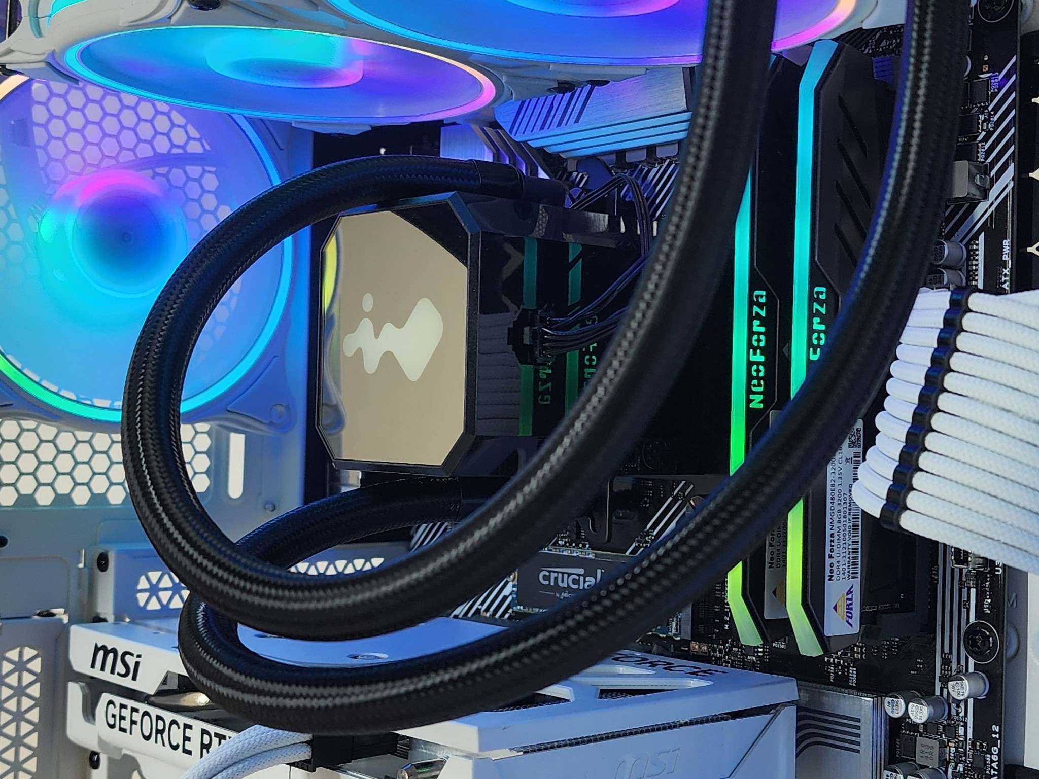 Gaming PC Ryzen 7 5700X 16GB RAM 500GB SSD RTX 5060  8GB Windows 11 Computer