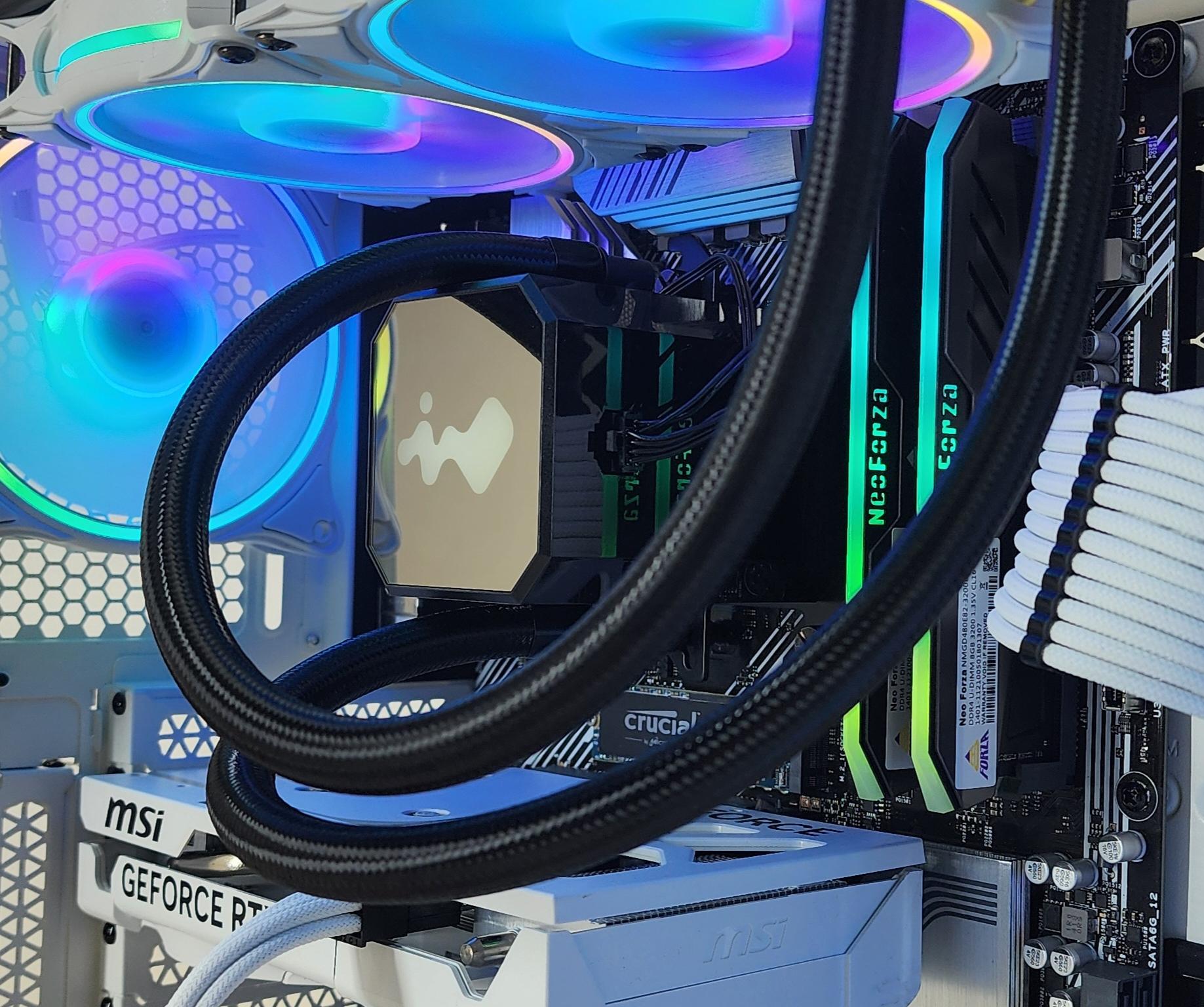 Gaming PC Ryzen 7 5700X 16GB RAM 500GB SSD RTX 5060  8GB Windows 11 Computer