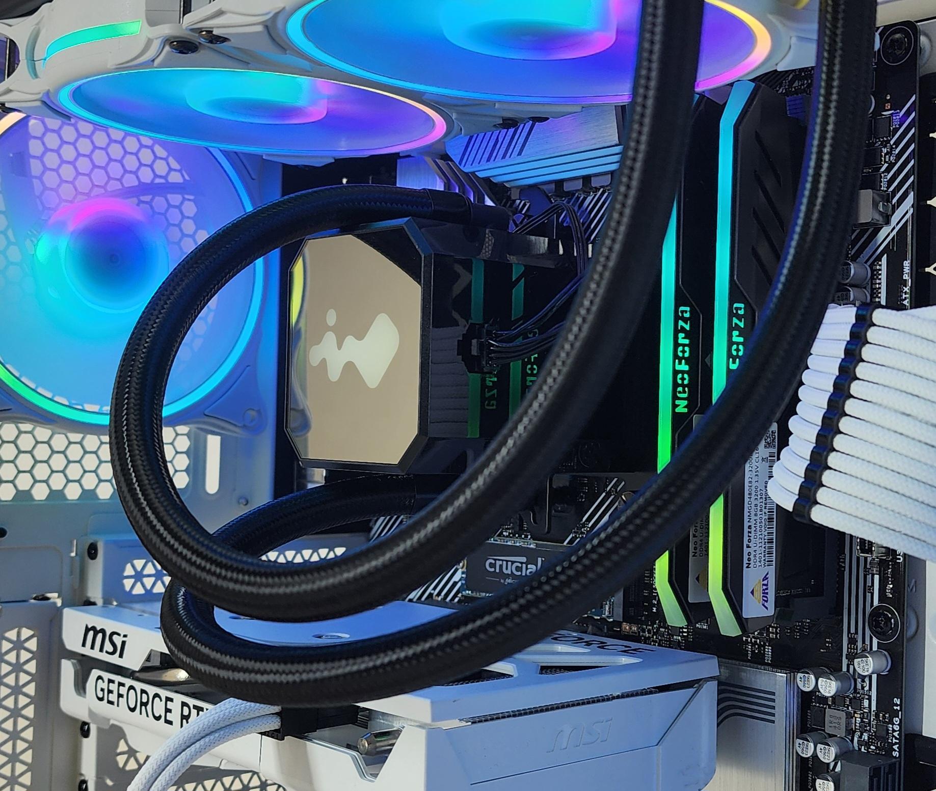 Gaming PC Ryzen 7 5700X 16GB RAM 500GB SSD RTX 5060  8GB Windows 11 Computer