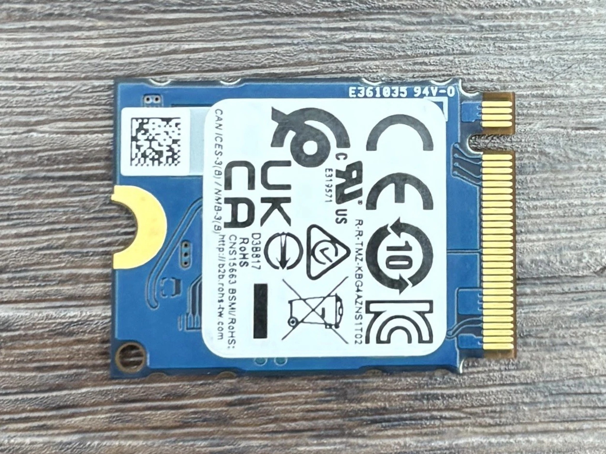 Kioxia 256GB PCIe NVMe Laptop Desktop SSD Solid State Drive