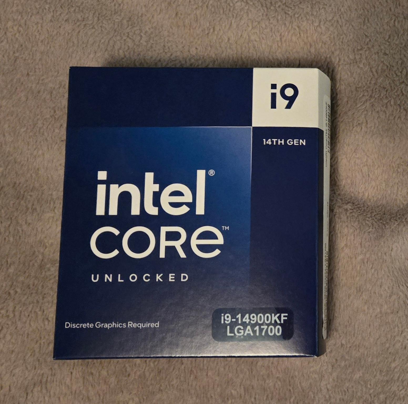 Intel i9 14900KF CPU New Sealed In Box