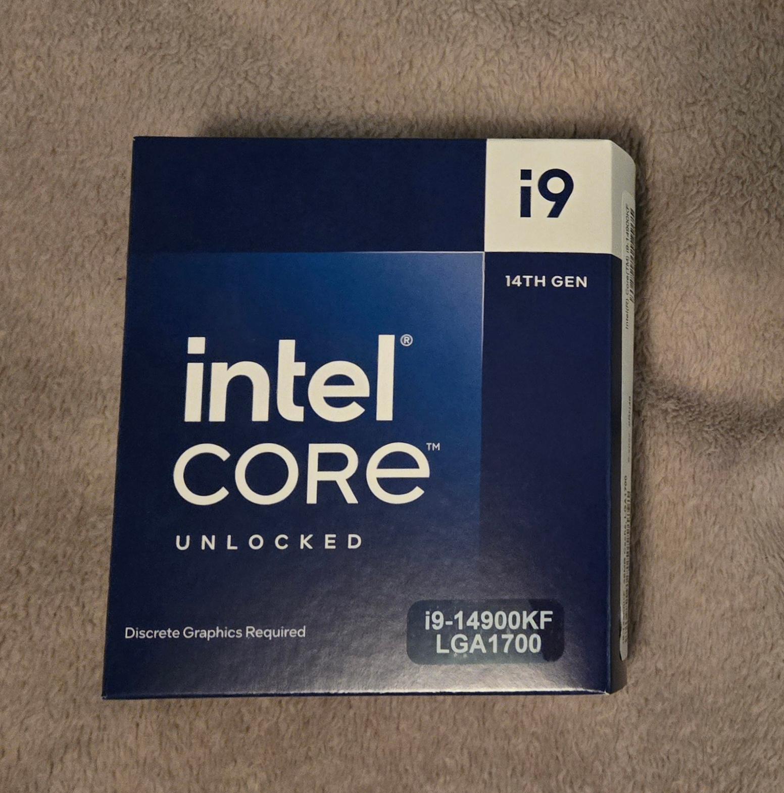 Intel i9 14900KF CPU New Sealed In Box