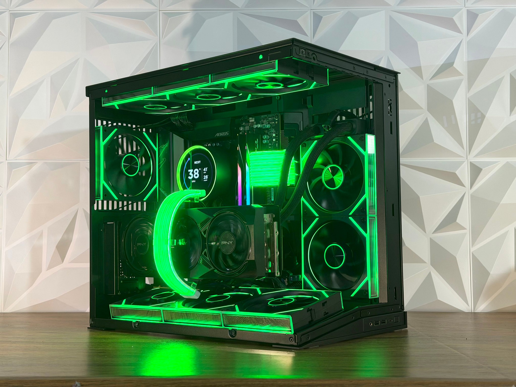 🌑✨RTX 5070 Ti | 9800x3d| 32GB RGB DDR5 | 2TB NVMe | Windows 11 Pro🌑✨"ECLIPSE PRISM” Gaming PC