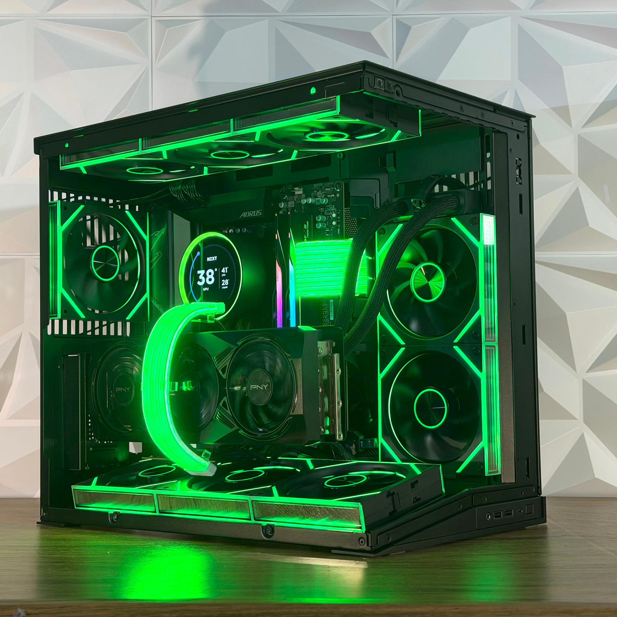 🌑✨RTX 5070 Ti | 9800x3d| 32GB RGB DDR5 | 2TB NVMe | Windows 11 Pro🌑✨"ECLIPSE PRISM” Gaming PC