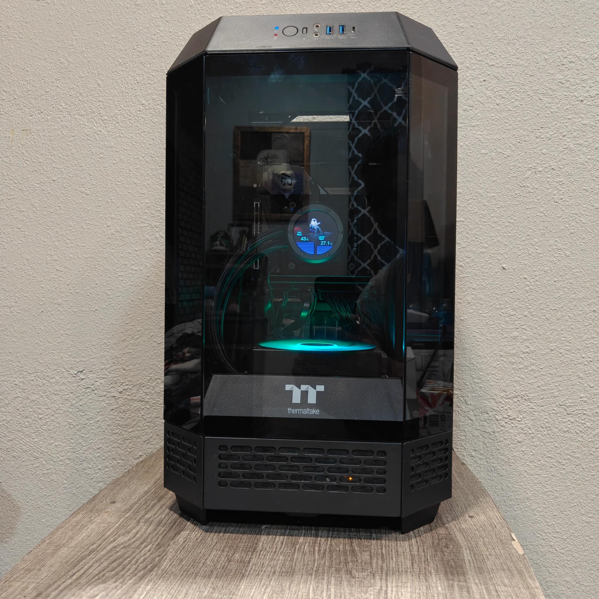 Custom Gaming PC Build SFF Intel Core Ultra 9 285K ASRock Z890I Nova WiFi7 SF750 Platinum