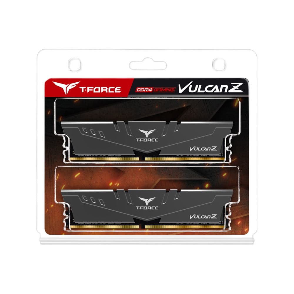 TeamGroup T-FORCE VULCAN Z 32GB (2 x 16GB) DDR4-3600 PC4-28800 CL18 Dual Channel Desktop Memory Kit