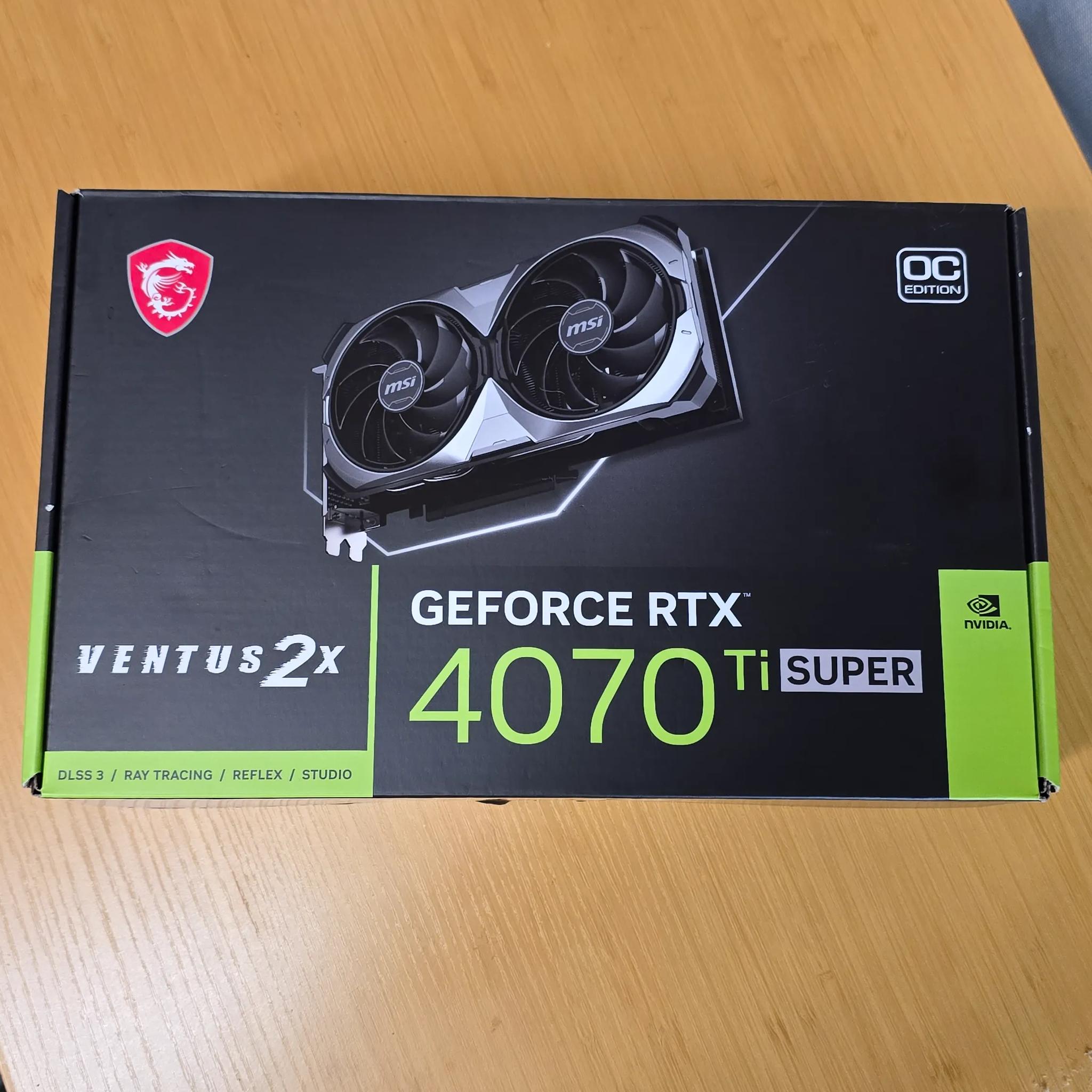 MSI RTX 4070 Ti Super Ventus 2x 16GB