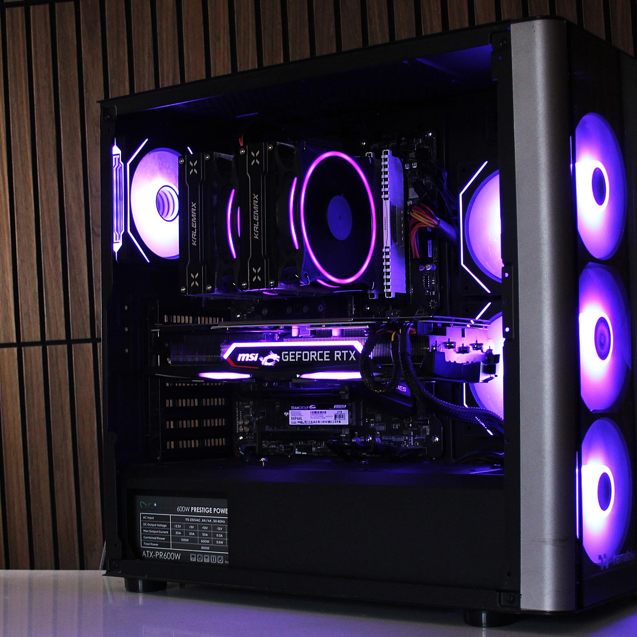 ❄️1080P/1440P Gaming PC ❄️| RTX 2080 8GB💻| DDR4 | 16GB RAM | Windows 11 | NVMe | Ryzen 5