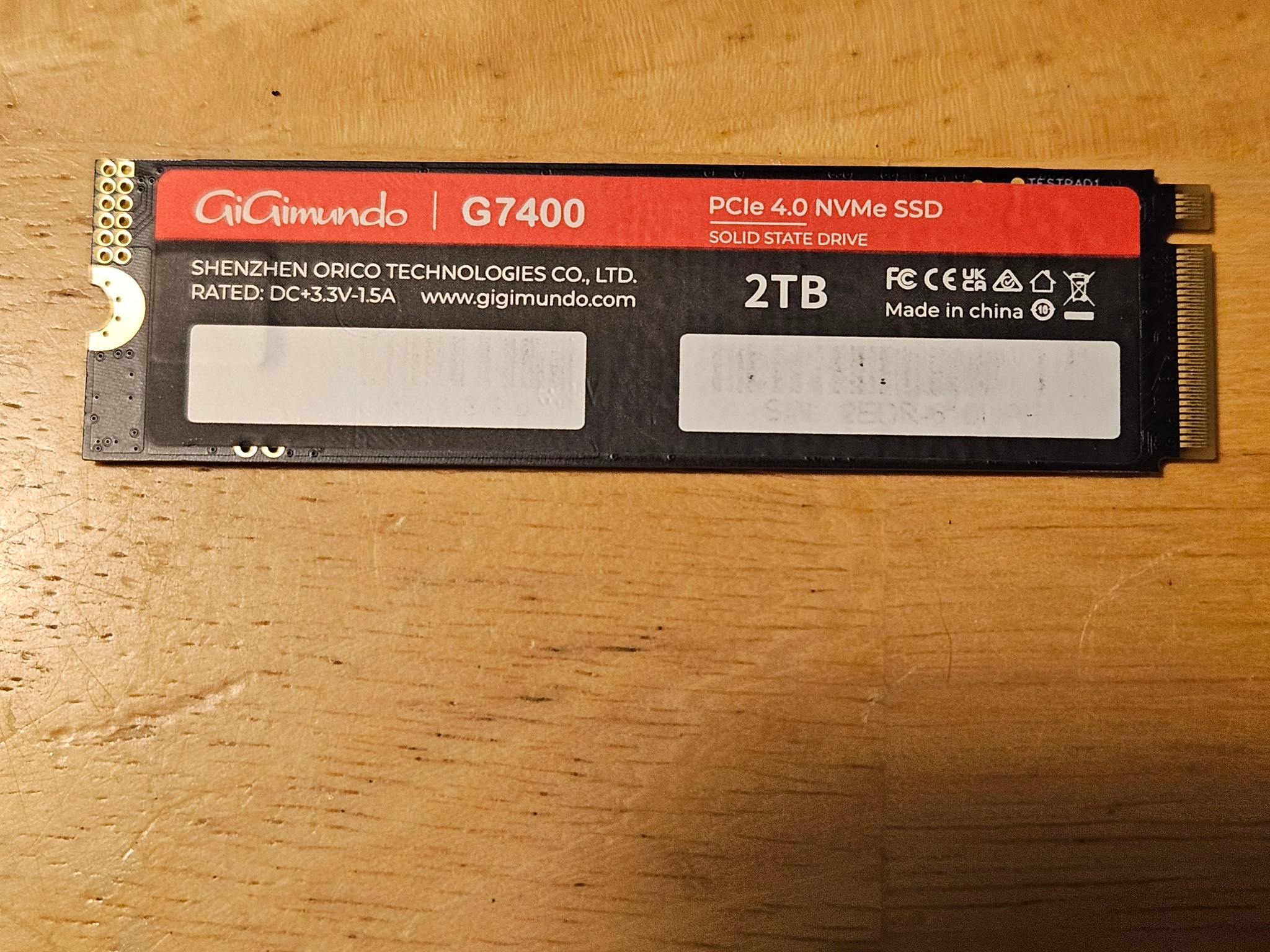 GiGimundo  G7400 2TB NVME SSD