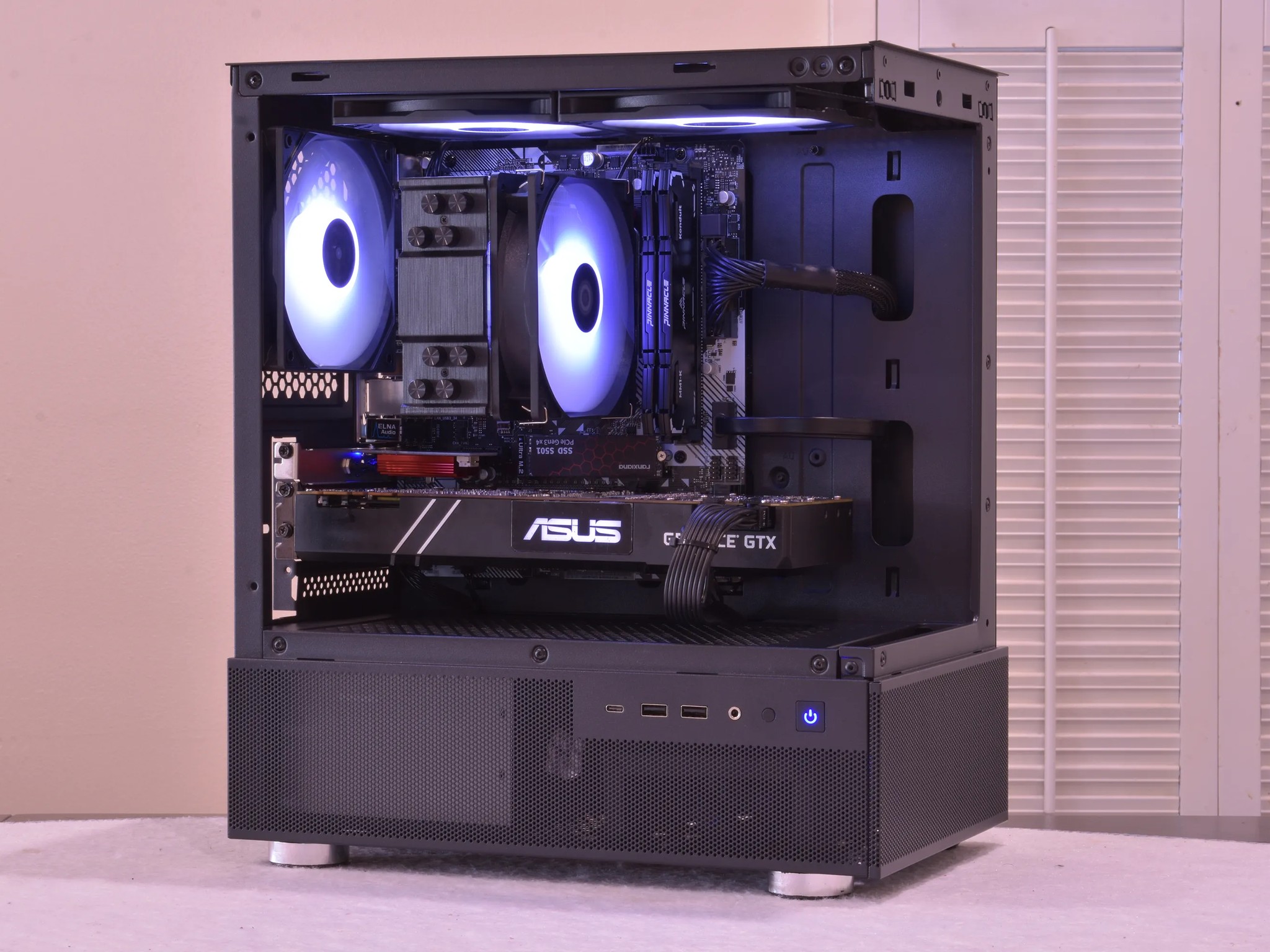 💸Budget Gamer💸 Ryzen 5 3600 | GTX 1080ti 11GB | 16GB DDR4 | 1TB nVME SSD | RGB | Black Win11+Wifi