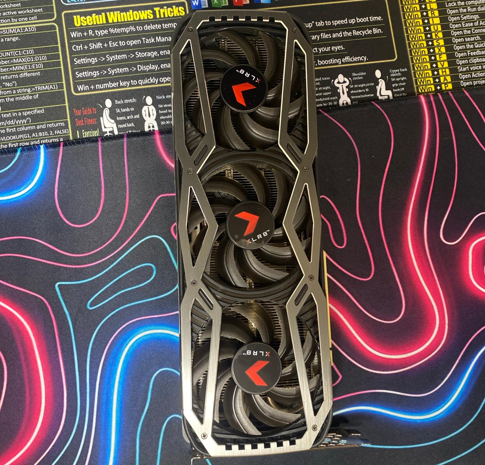 RTX 3070 PNY XLR8 Gaming EPIC-X RGB Triple Fan Edition 8GB GDDR6