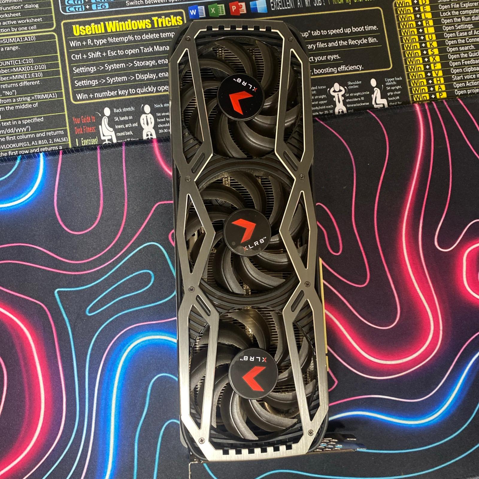 RTX 3070 PNY XLR8 Gaming EPIC-X RGB Triple Fan Edition 8GB GDDR6