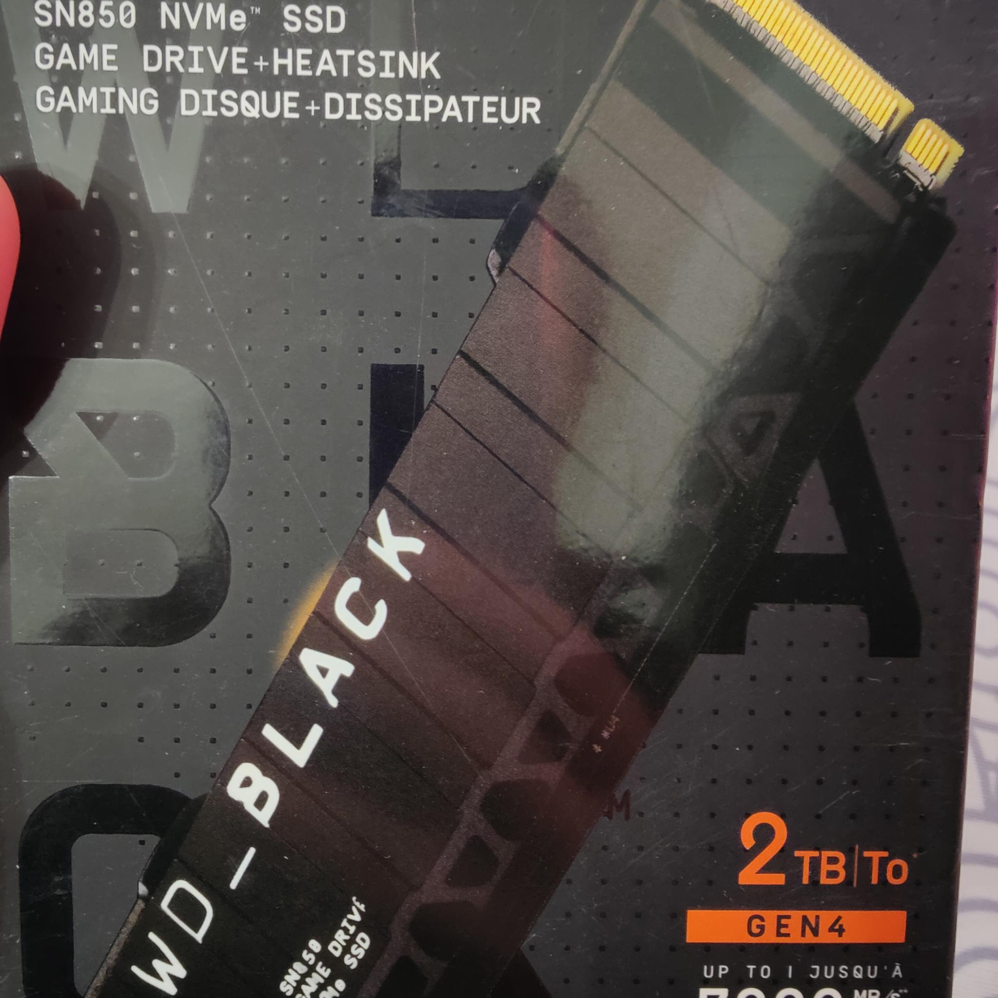 BNIB WD_Black SN850 2TB